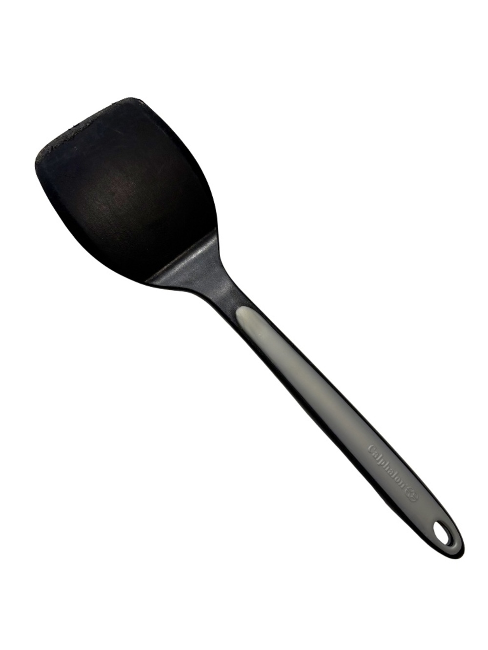 Calphalon 13" Black and Gray Nylon Silicone Spatula Turner Flipper Solid
